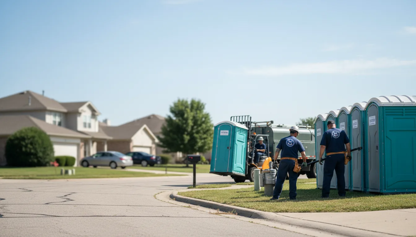 Porta Potty Rental in Parsons, KS near me